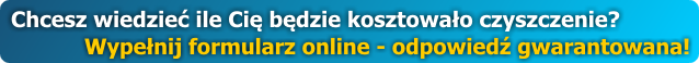 Formularz wyceny online dotyczącej czyszczenia tapicerki, dywanu lub wykładziny.